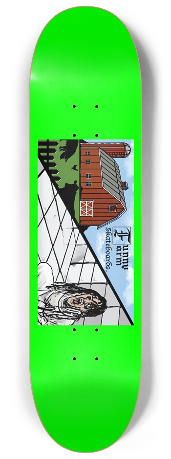 Farm Asylum - 8.25" x 32.25 - Green