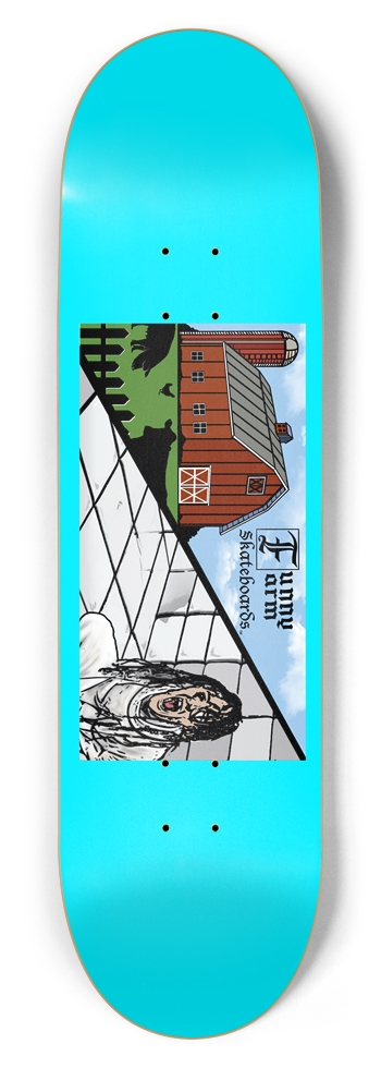 Farm Asylum - 8.75" x 33" - Turquoise 