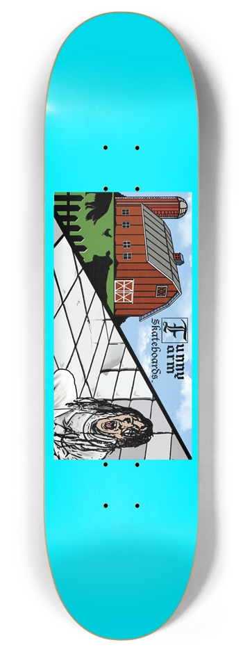 Farm Asylum - 8.0" x 32" - Turquoise 