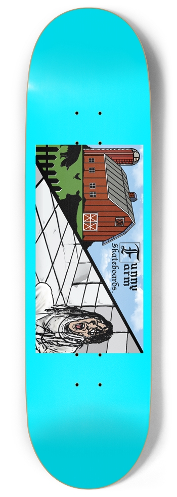 Farm Asylum - 9.0" x 34" - Turquoise 