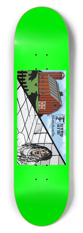 Farm Asylum - 8.5" x 32" - Green