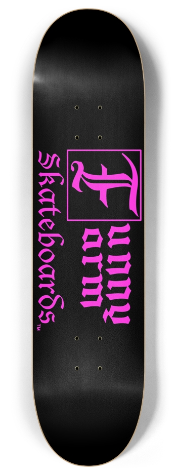 Funny Farm Skateboards Logo - 8.0" x 32" 