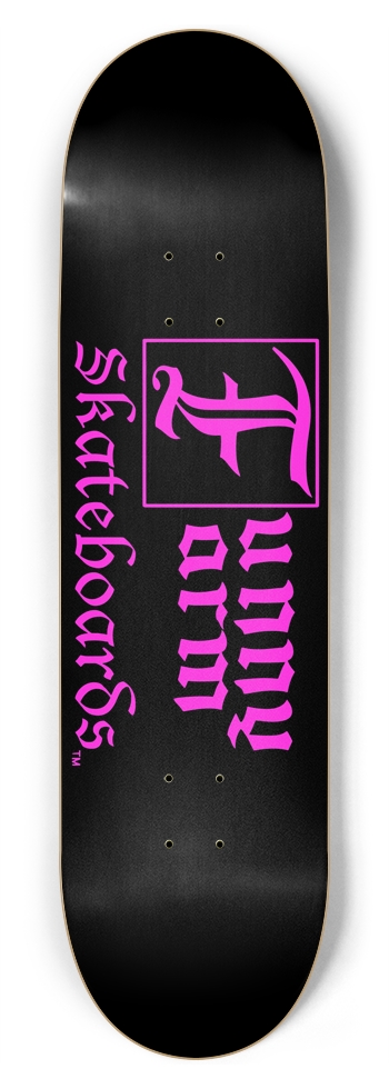 Funny Farm Skateboards Logo - 8.75" x 33" 