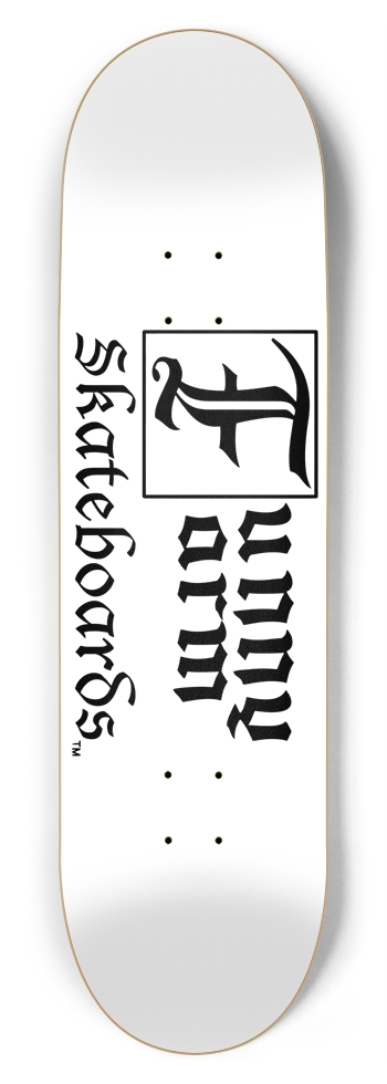 Funny Farm Skateboards Logo - 8.75" x 33" 