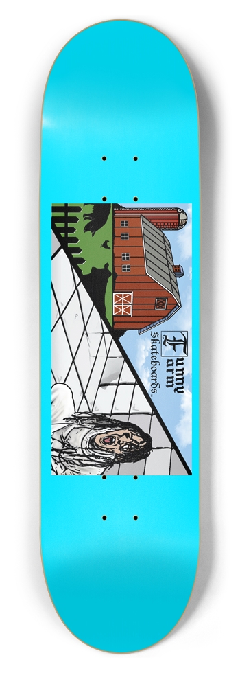 Farm Asylum - 8.50" x 32" - Turquoise 