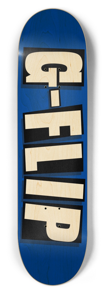 Natural Wood Blue