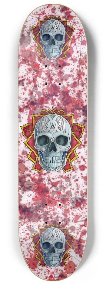 Tri Blitz Skull  8.25” x 32”