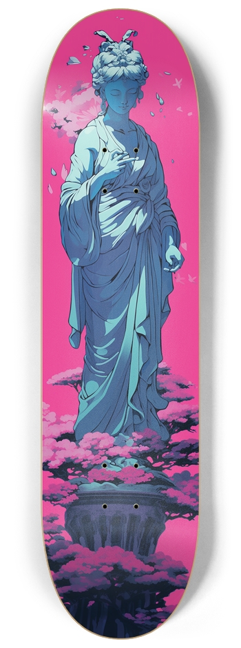 Vaporwave Statue 8 1/4 Skateboard