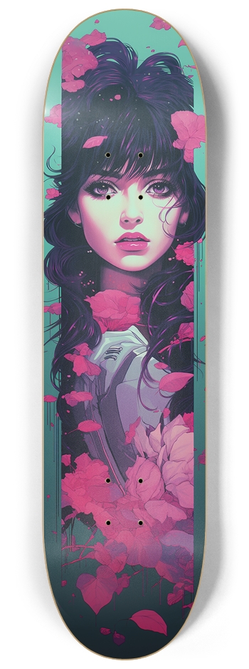 VHS Overlay 8 1/4 Skateboard