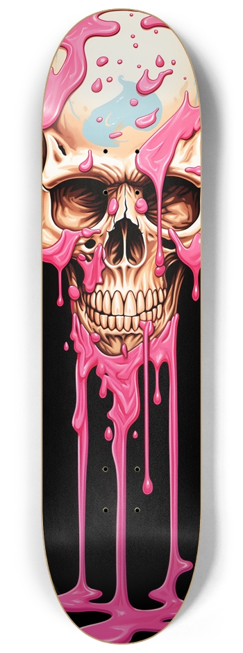 Dripping Ice Cream Skull