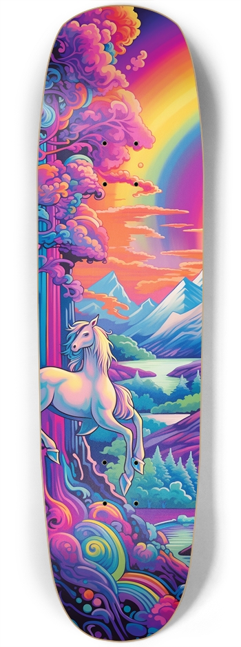 Unicorn Rainbow 8 3/4 Skateboard