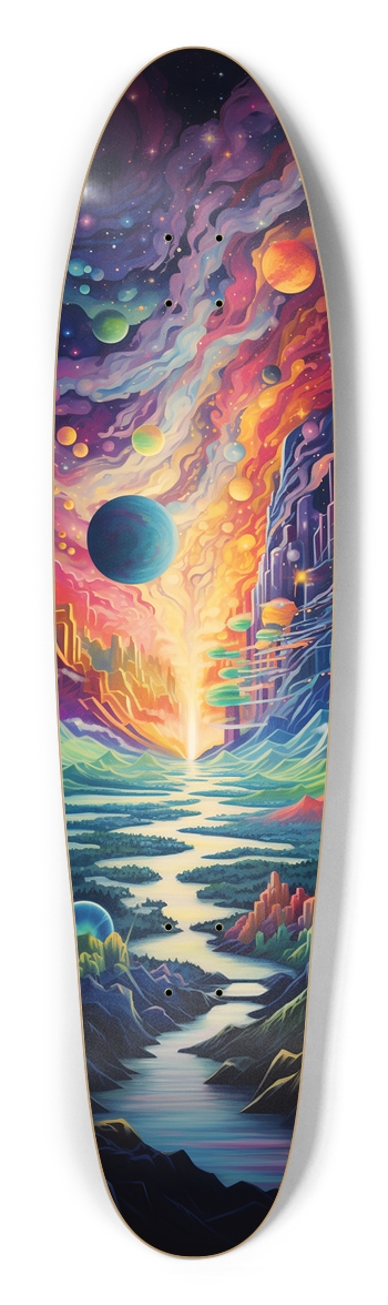 Cosmic Voyage Longboard