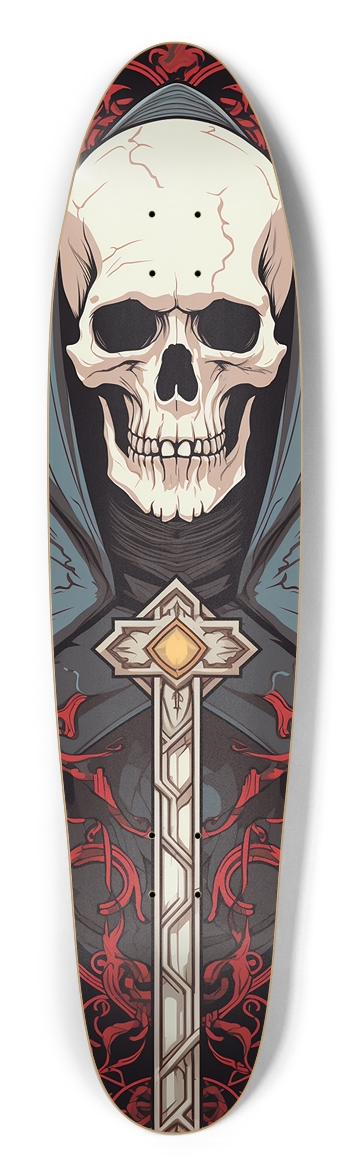 Holy Skull Longboard