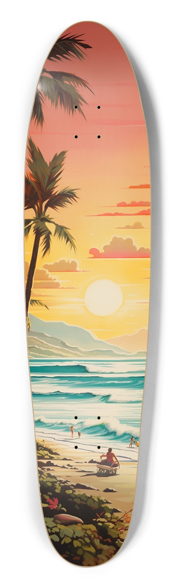 Palm Tree Beach Longboard