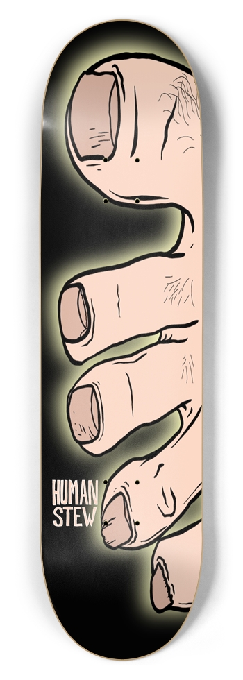 Tootsies 8-1/2 Skateboard Deck