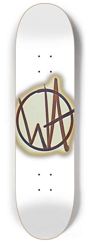 Custom Skateboard Wilsonart logo
