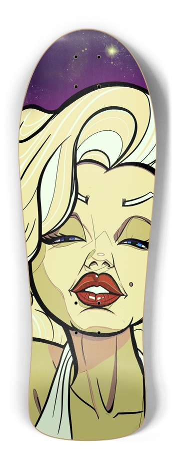 Norma Jean Retro Old School Shape