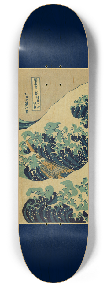 Great Wave 3 Deck Series Japanese Wall Art Home #1