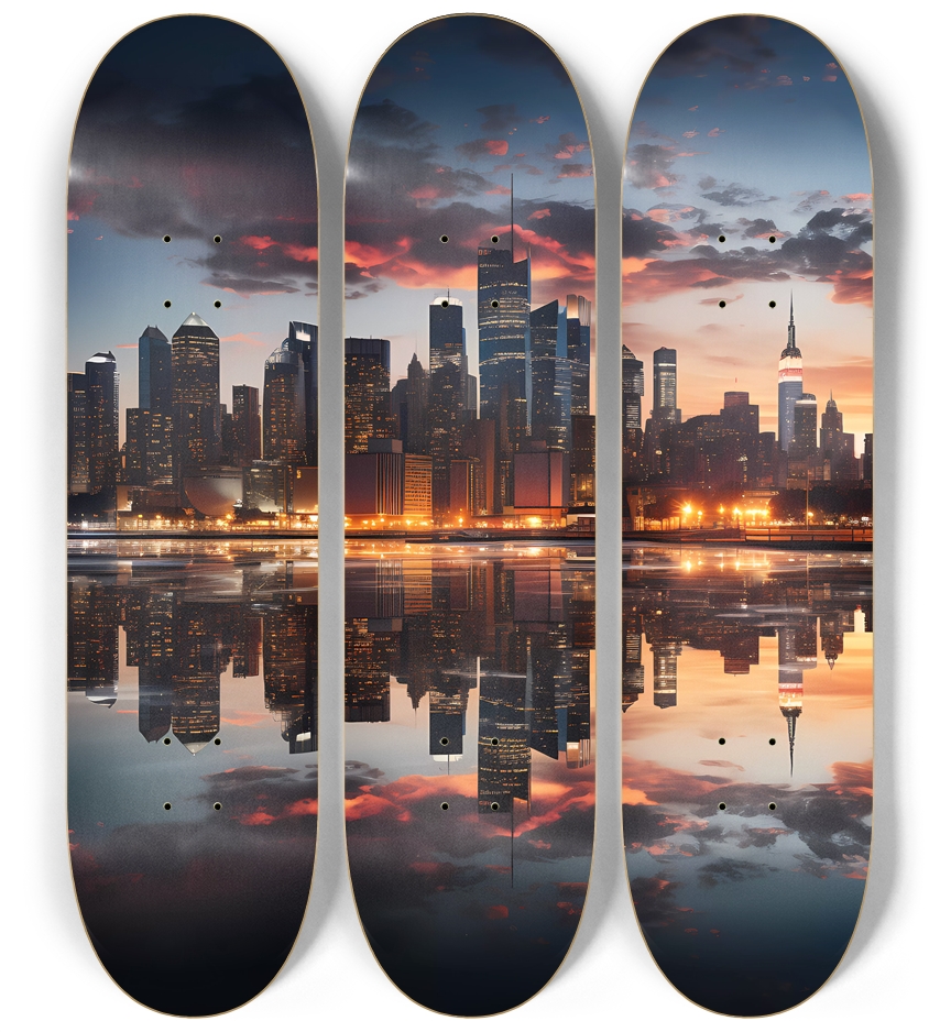 3 Deck Series - NYC Skyline