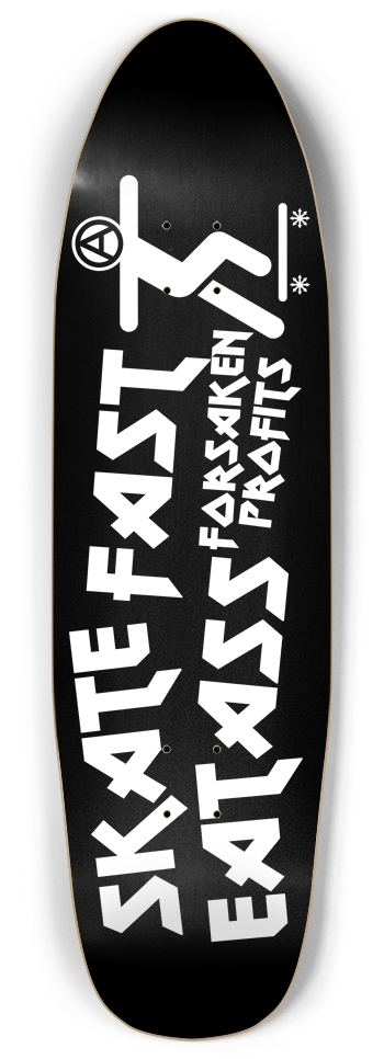 Skate Fast Eat Ass Punk Nose Pool