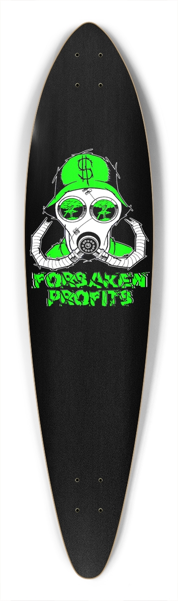 Gasmask Pintail Longboard