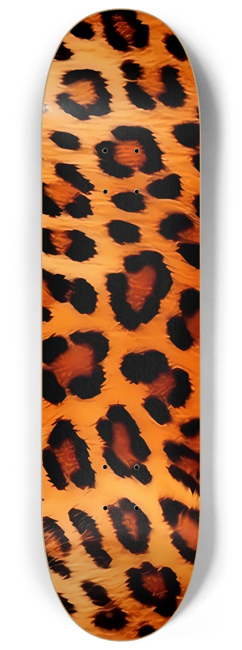 Custom Leopard 1 Skateboard