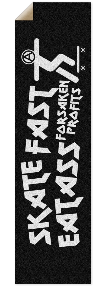 Skate Fast Eat Ass Griptape 9 x 33 In