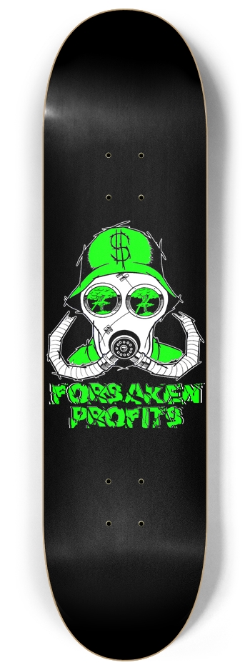Gas Mask 8.25 x 32.25 In 8-1/4 Skateboard Deck