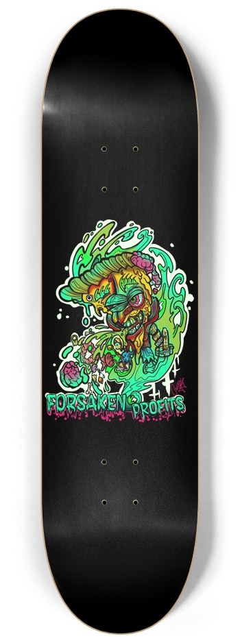 Glow in the Dark Pizza Demon 8.25 x 32.25 In