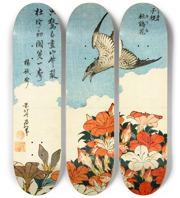 Hokusai Japanese Artist Skateboard 3 Deck Series 