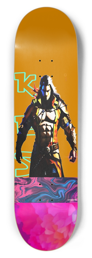 David battle lines  8-3/4 Inch Skateboard