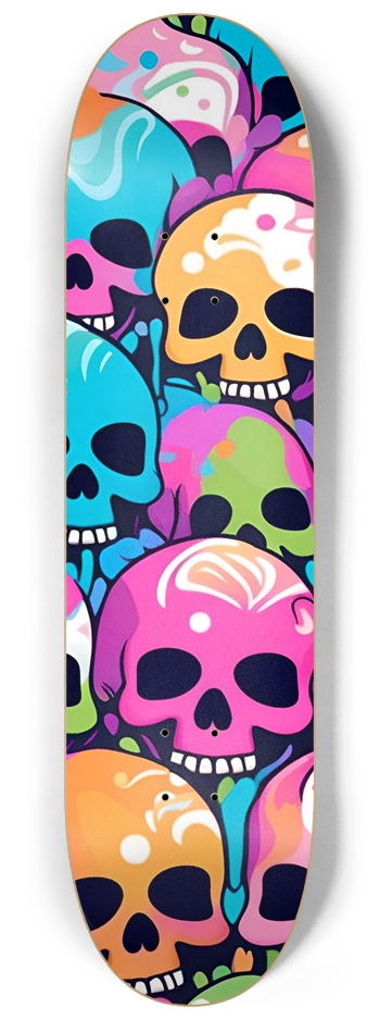 New York Skullz Skateboard