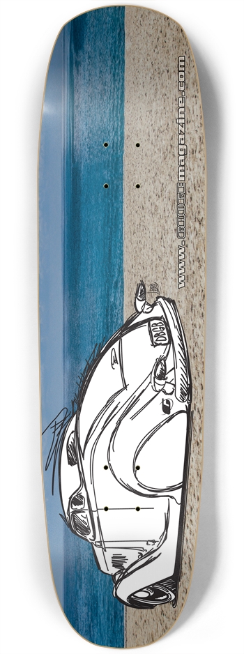 DBGB Find Your Center Custom Skateboard