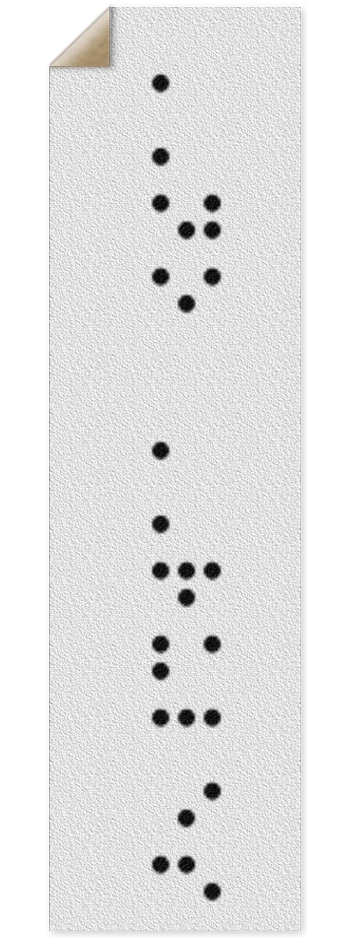 NO RULES - Braille - Griptape