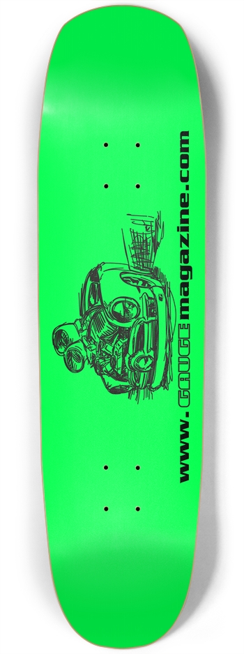 Hot Rod Glow in the Dark Custom Skateboard