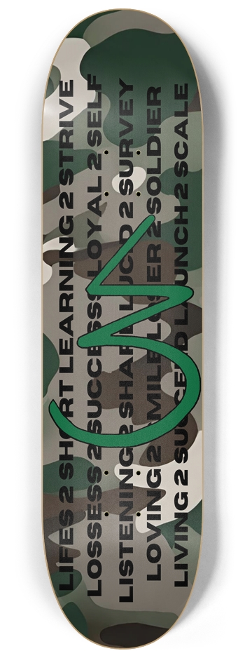 Custom Skateboard 8-1/4 Skateboard Deck