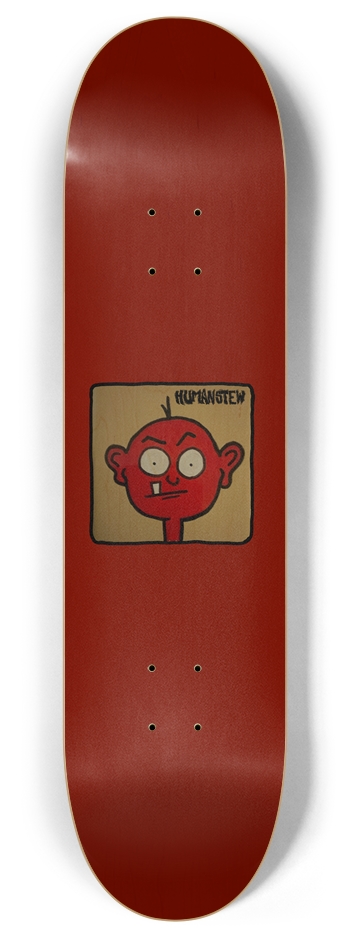 Red Man 8 Inch Skateboard Deck