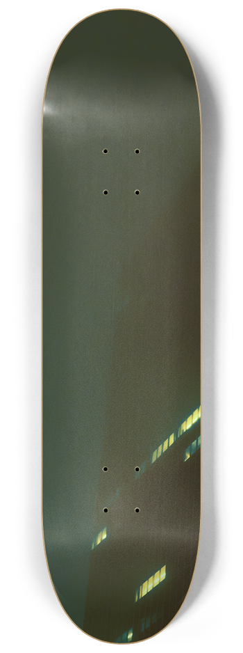 Building in the Fog (glow in the dark) #1