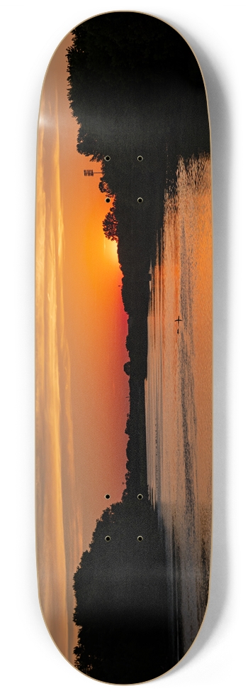 Sunset on River