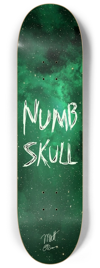 GLOW IN THE DARK Matt Olesen- NUMBSKULL