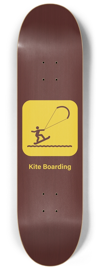Kite Boarding 8-1/4 Skateboard Deck