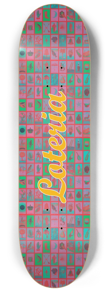 Loteria 8-1/4 Skateboard Deck