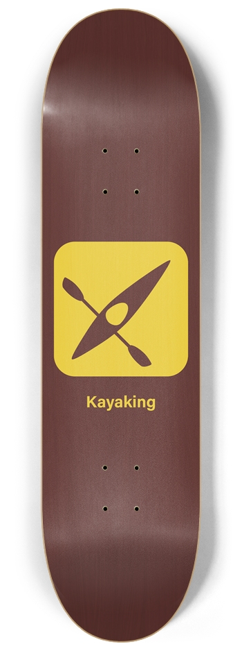 Kayaking 8-1/4 Skateboard Deck