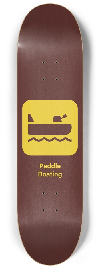 Paddle Boating 8-1/4 Skateboard Deck