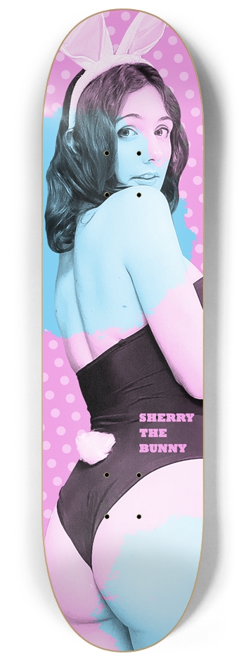 Sherry The Bunny 8-1/4 Skateboard Deck