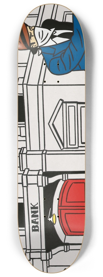 Bank Heist 8-1/4 Skateboard Deck
