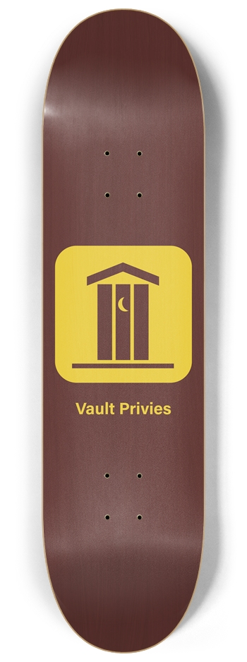 Vault Privies 8-1/4 Skateboard Deck