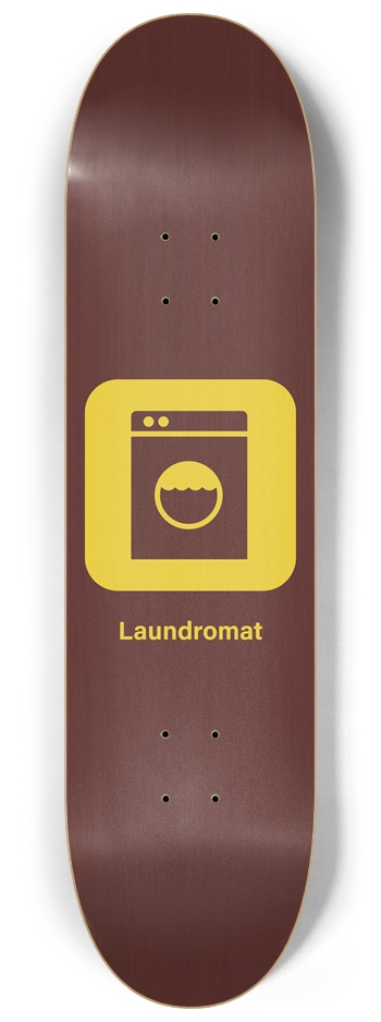 Laundromat 8-1/4 Skateboard Deck