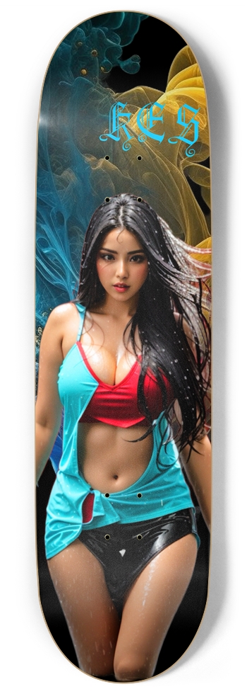 Amok lock shew 9 Inch Skateboard