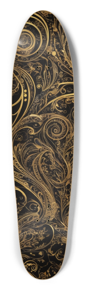 Longboard | BLACK GOLD 003